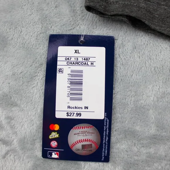 Colorado Rockies 3/4 Sleeve Scoop Neck Tee Women's Size 2XL - Picture 5 of 8